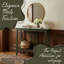 Table d'entrée Aubreyana - Console étroite - Console avec rangement - Décoration de couloir - Tables console en bois pour l'entrée - Table d'appoint console étroite-108203683
