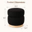 Tabouret rond rembourré-500063546