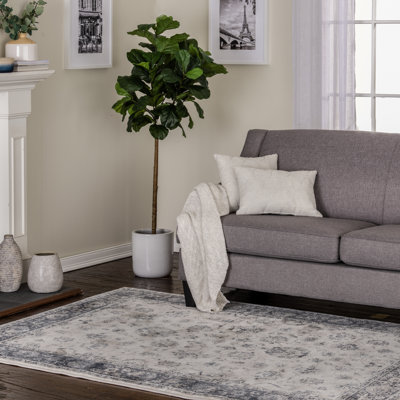 Tapis intérieur / extérieur en polypropylène Bungalow Bungalow Quinonez Oiel