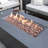 Andes Rectangle Concrete Propane Smokeless Fire Pit Table with Hidden Fuel Tank-93680047