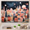 Art déco, village d'hiver, peinture I - art mural Art déco urbain
