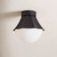 Single Light Semi Flush Mount