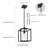 Joseth Dimmable Lantern Square / Rectangle Chandelier