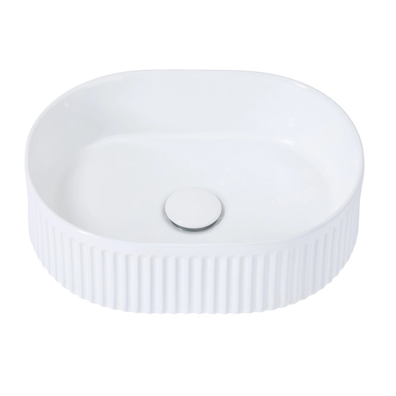 Garden Sanctuary Ceramic；Stainless Steel；PP Sink, 39.5 mm