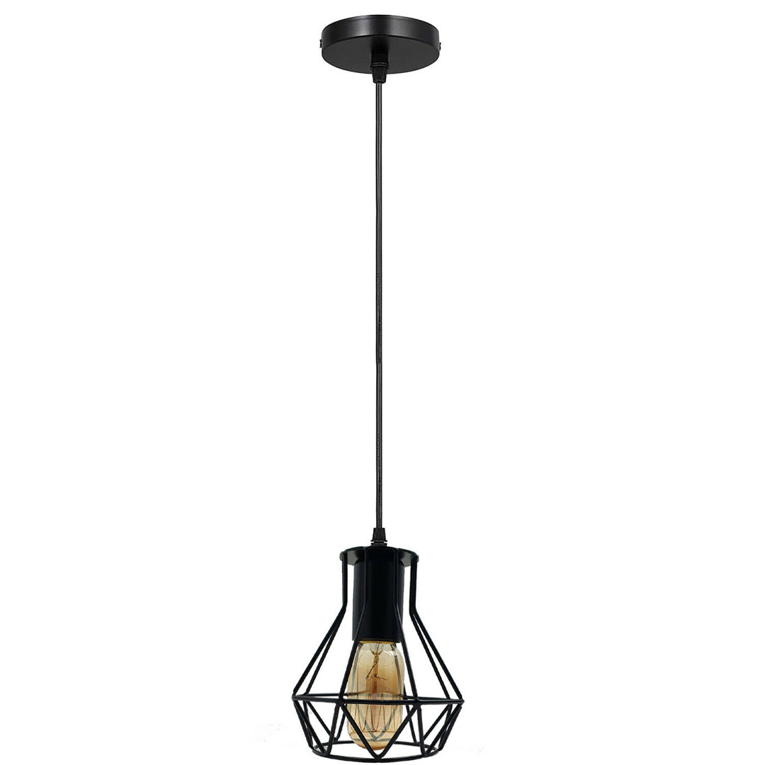 Wallick 1-Light Single Geometric Pendant
