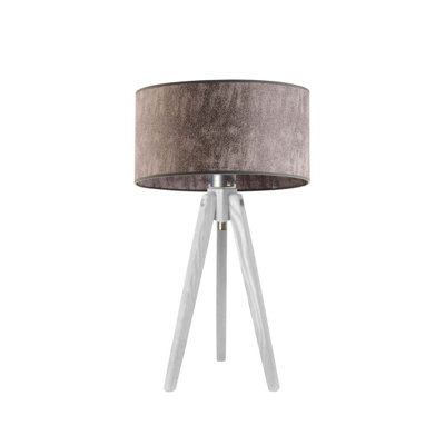 Balinas Solid Wood Tripod Lamp