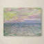 «Coucher de Soleil a Pourville» par Claude Monet, reproduction d'art sur toile tendue-1254217841