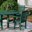 Ensemble de table ronde 46 po avec chaises d'appoint Classic 5 pièces-1028736463