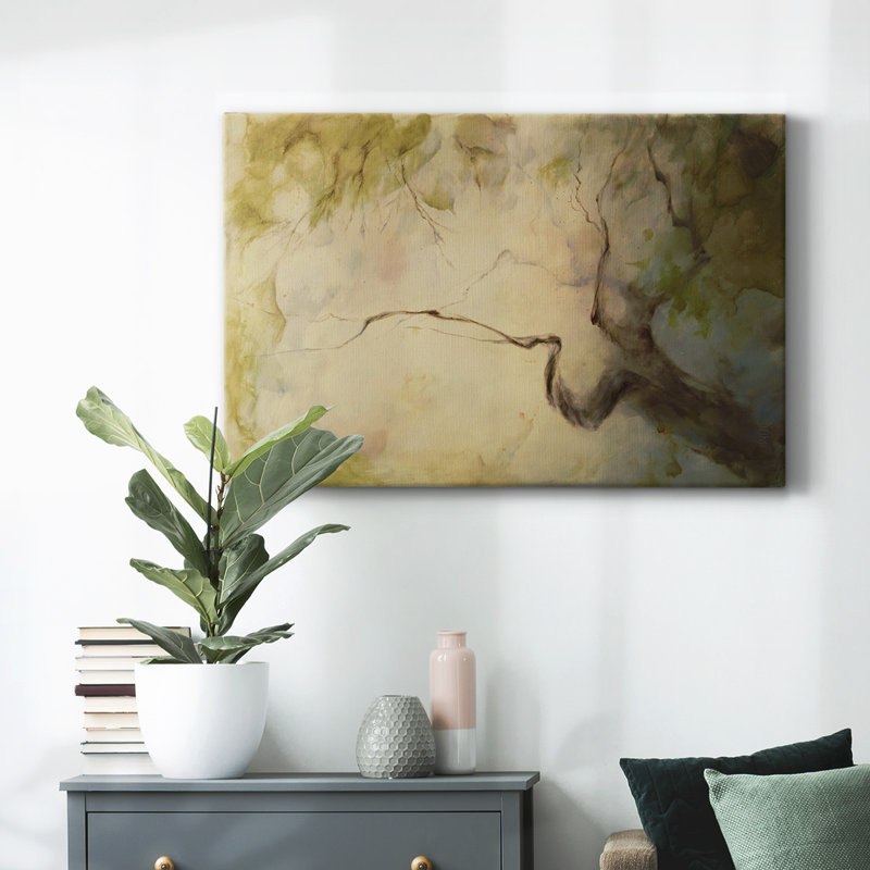Verdant April-Gallery Wrapped Canvas, 18" H x 27" W