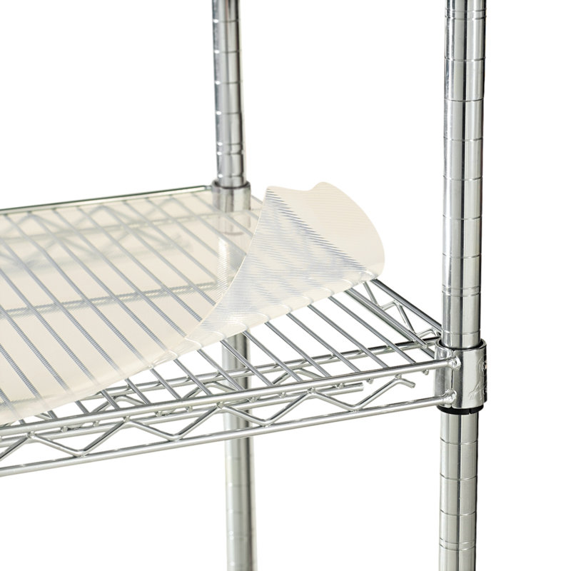 36" W x 24" D Shelf Liners for Wire Shelving in Clear Plastic