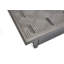 Merge Tables Rectangle Aluminum Propane Fire Pit Table with Lid-1984296014
