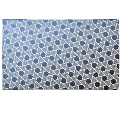 Chenille Geometric Indoor Rug