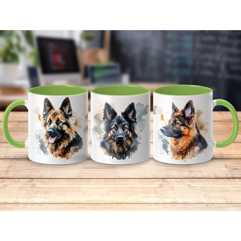 Mug, 3, Light Green