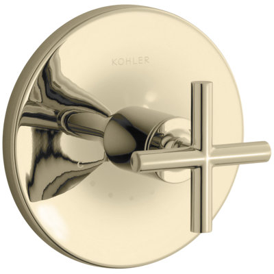 Purist Thermostatic Valve Trim with Cross Handle