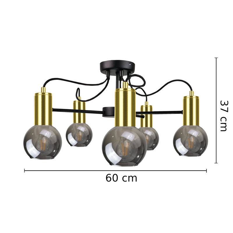 Octa 5 - Light Unique/Statement Chandelier