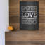 «Do What You Love» par GraphINC, art mural en métal-1220504524