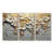 Toile naturelle avec cadre flottant