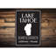 Plaque en aluminium Lake Tahoe-58294055