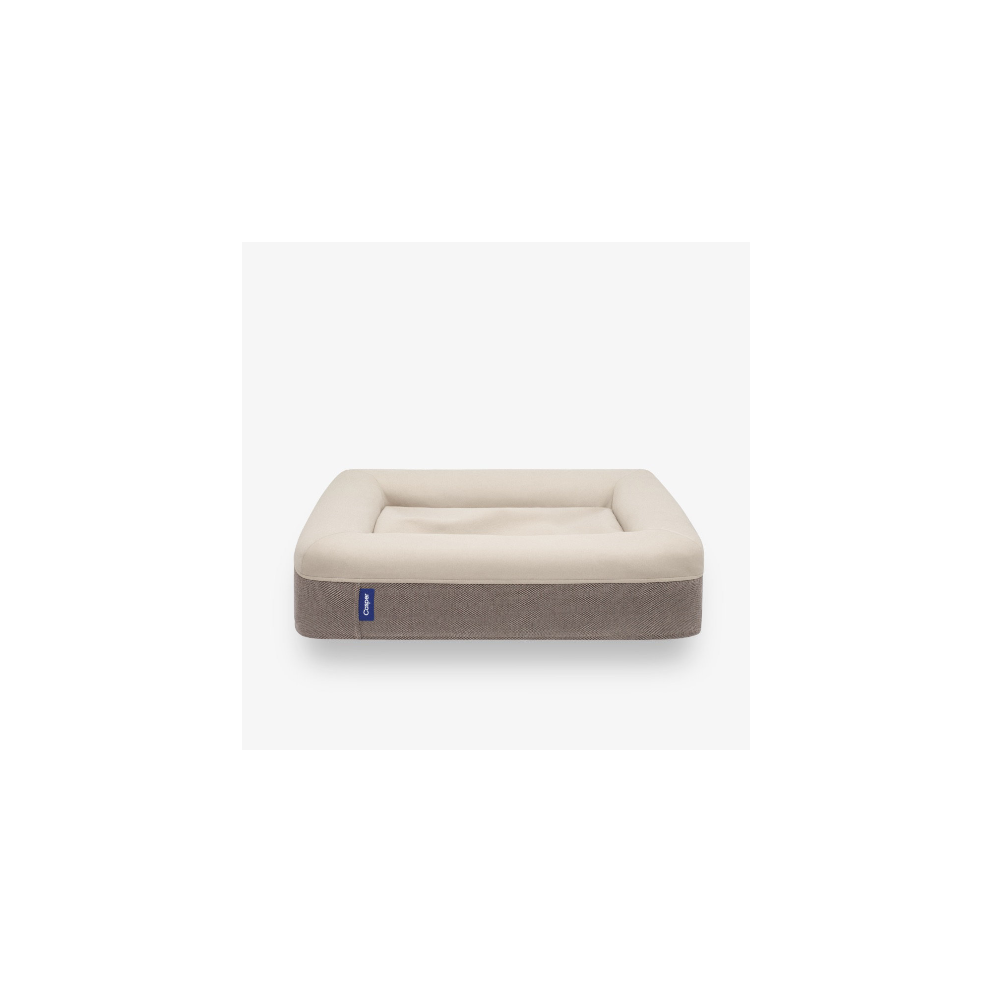 The Casper Dog Bed, Medium (33" W x 25" D x 6" H), Sand