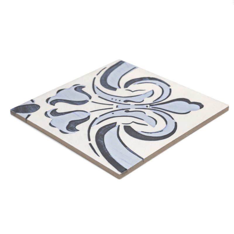 Carreau de porcelaine pour plancher et mur à motif 8 po x 8 po Seville Art, Classique