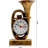 Quartz Movement / Crystal Alarm Tabletop Clock-78589887