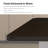 Modern minimalist black dining table sets