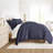Duvet Cover Set Patterned Microfiber Ultra Soft Bedding in Midnight Blossoms-105814188