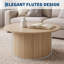 Table basse à tambour Mid-Century-2145231976