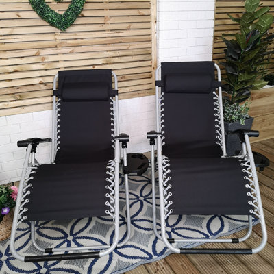 Caymus Metal Outdoor Lounge Chair