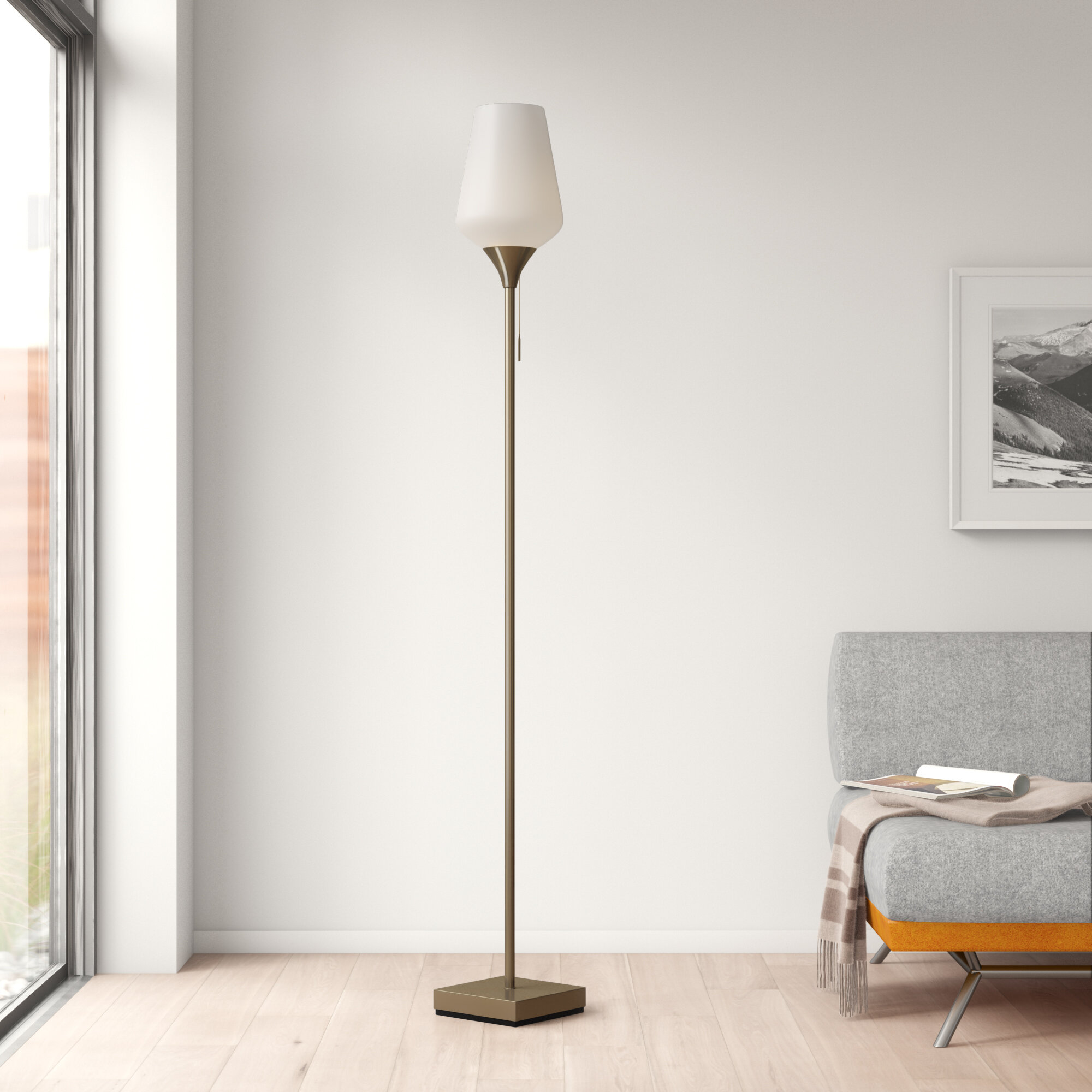 TORCH floor lamp white – Thelightcouture