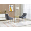 Chaise d'appoint en velours Lashana-1723184954