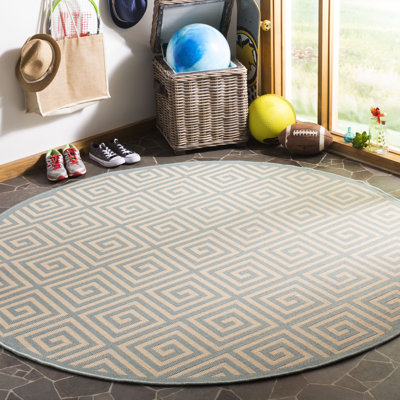 Gowanus Performance Geometric Indoor/Outdoor Area Rug