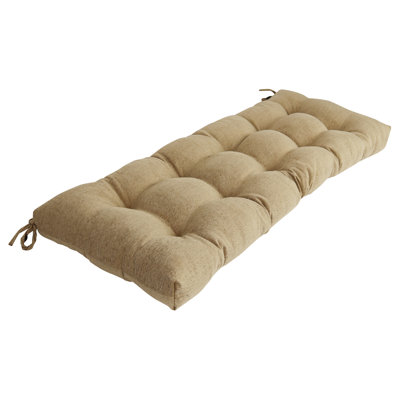 Tufted Jacquard Chenille Bench Cushion