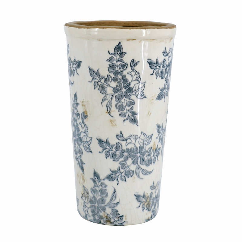 Vase en céramique polyvalent pour décor rustique et shabby chic