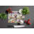 Decorating Easter Weimaraner Glass Cutting Board