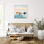«Coastal Breeze Sailing II» par Irena Orlov, reproduction d'art sur toile encadrée-562237403