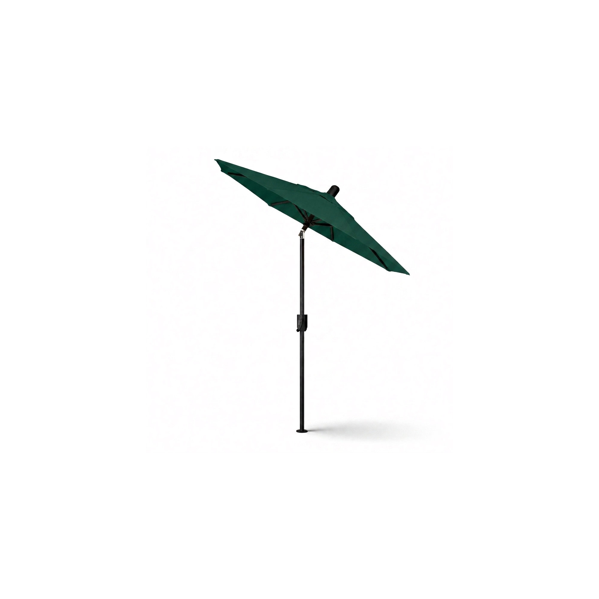 Natalie 74.5'' Outdoor Umbrella, Antique Bronze, Canvas Forest Green