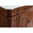 Lunette 42'' Single Bathroom Vanity with Engineered Marble Top-2095945561-2095945560