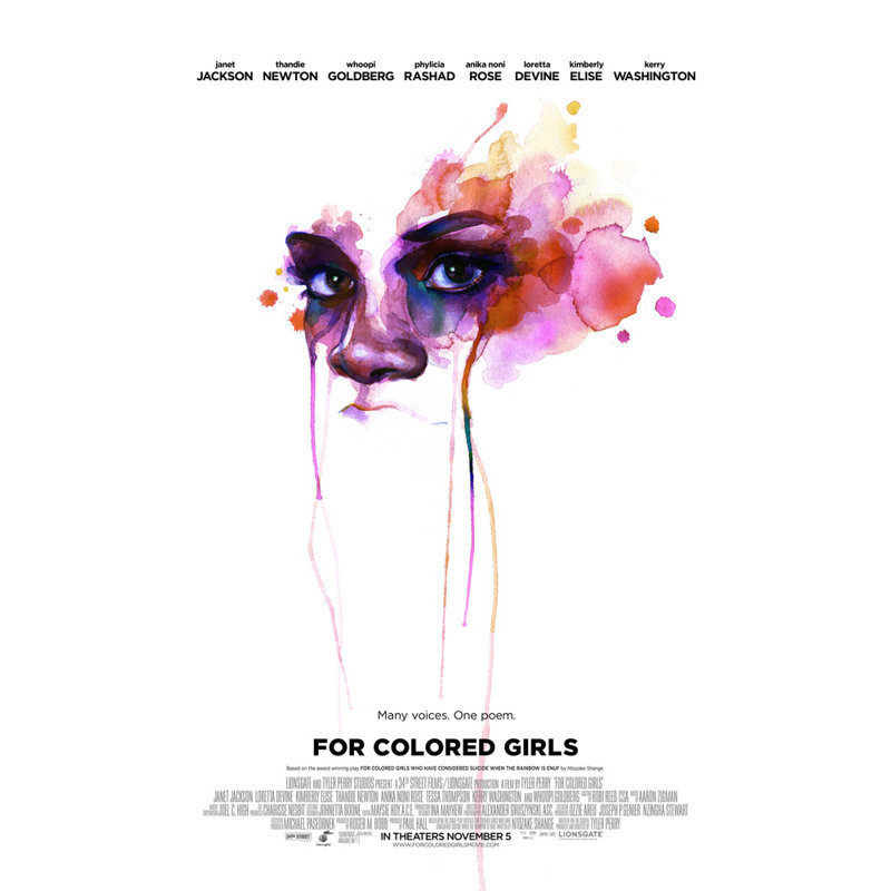 Pour les filles colorées, H 24 po x l 16 po
