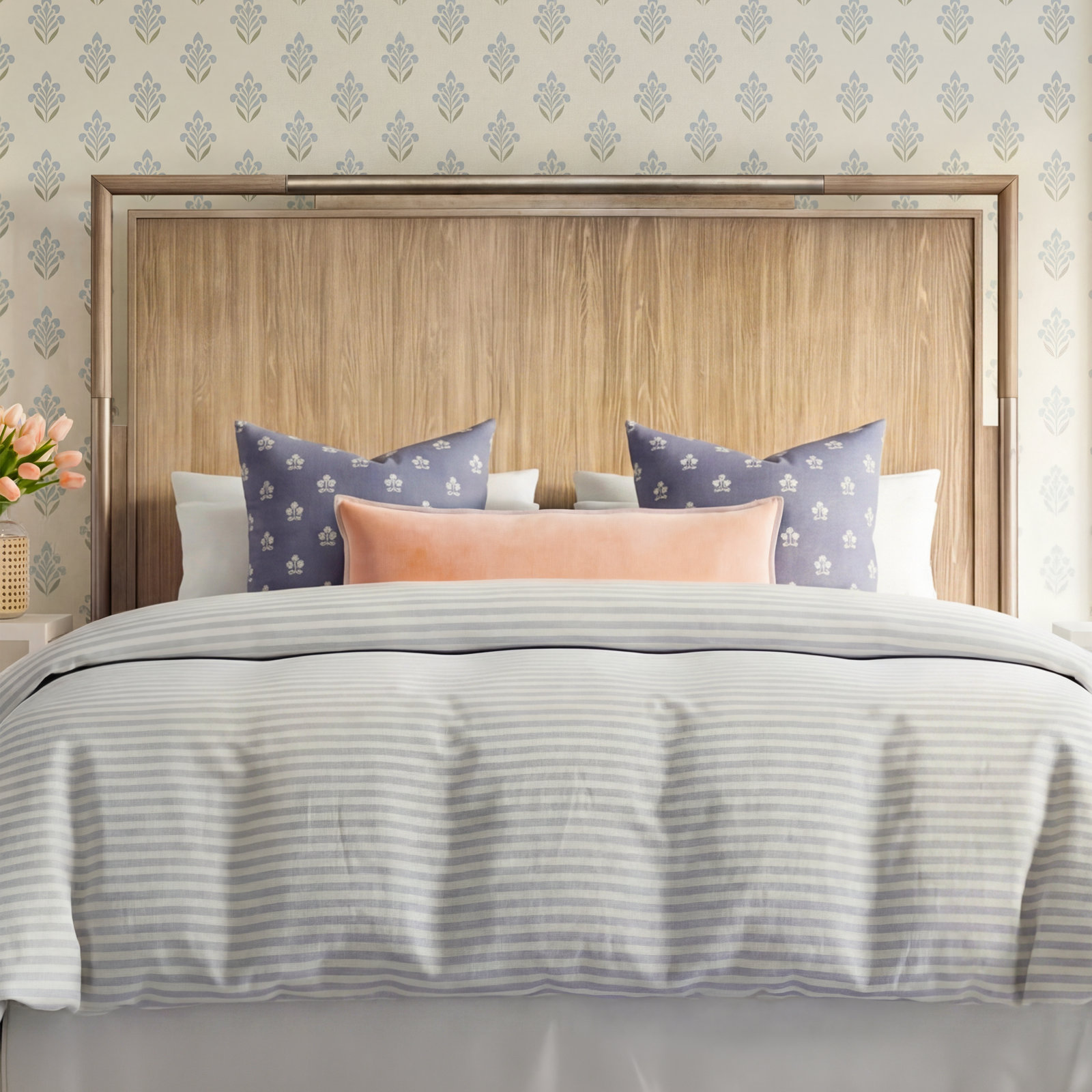 Regan Headboard, King, Champagne