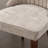 Rayon Cloth Flocking Solid Wood Upholstered Dining Chairs-568567035
