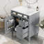 Meuble-lavabo de 30 po avec lavabo supérieur-100914197