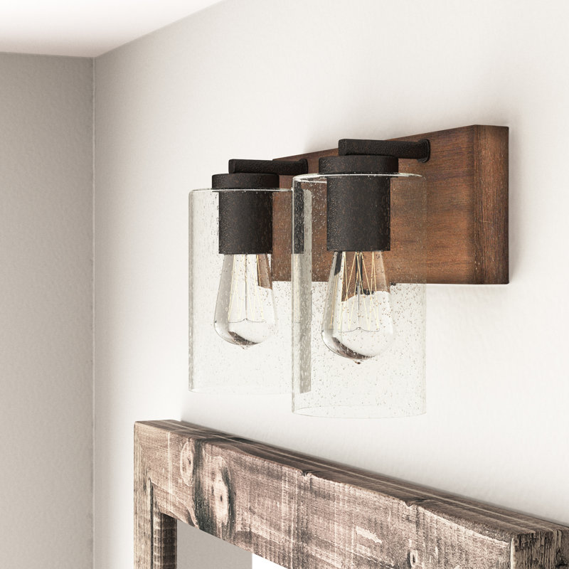 Éclairage pour salle de bain 2 lumières Sawyer
