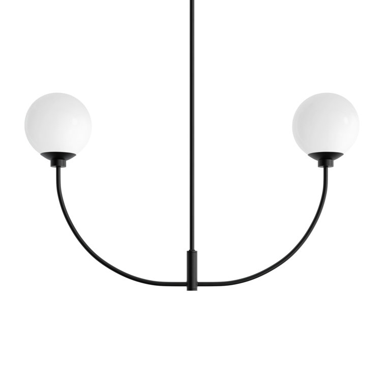 Kyle 2 Light Metal Chandelier