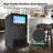 130 Lb. Daily Production Stainless Steel Under Counter/Freestanding Ice Maker with Clear Cube Ice-88409348