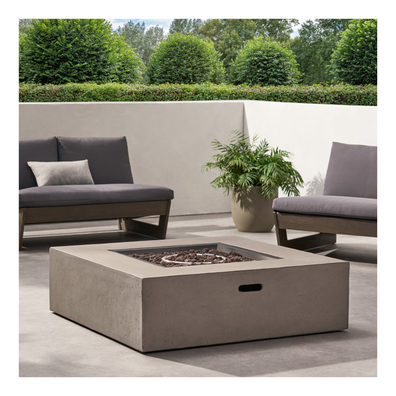Réservoir de table d'extérieur 50 000 BTU, Gris clair