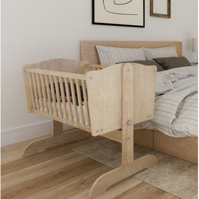 Maxi Bedside Cot with Bedding