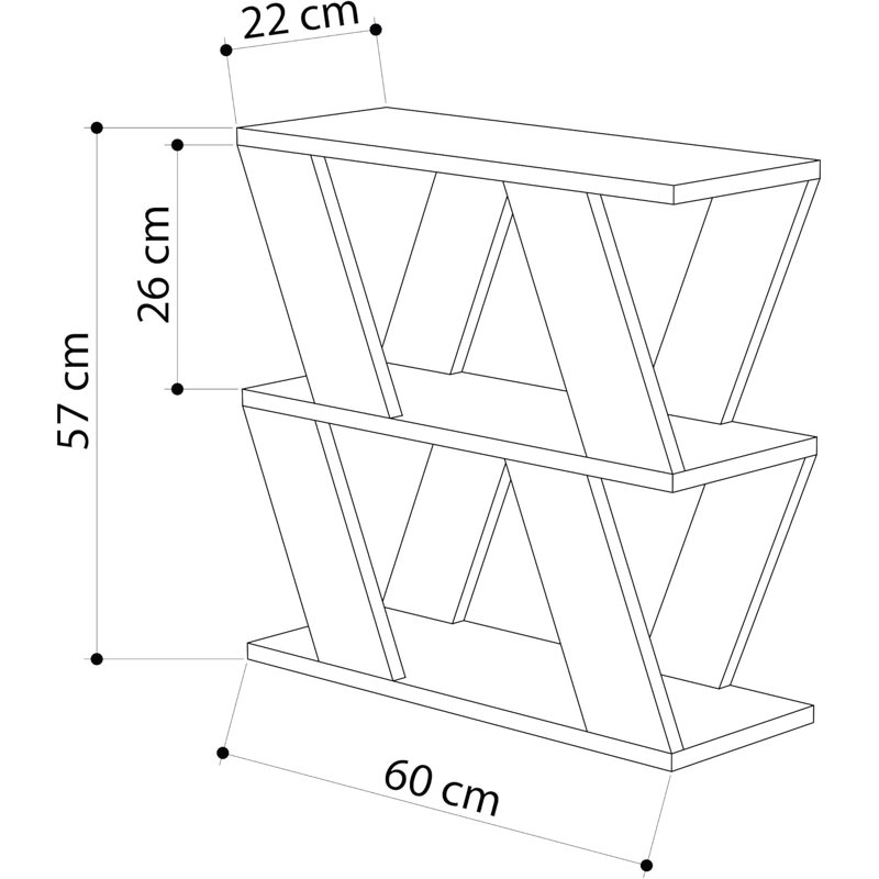 End Table, Retro Grey