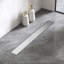 36" Modern Shower Linear Drain Black-1242393169