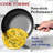 Cook N Home Nonstick Saute Skillet Frying Pan 8-9.5-11 inch, 3 Piece Set